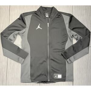 Nike Air Jordan Men’s Flight Team Jumpman Full Zip Black Jacket 924707-010 Small